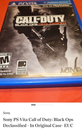 Sony vita call - of, duty